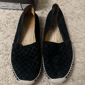 Gucci suede softy micro GG suede